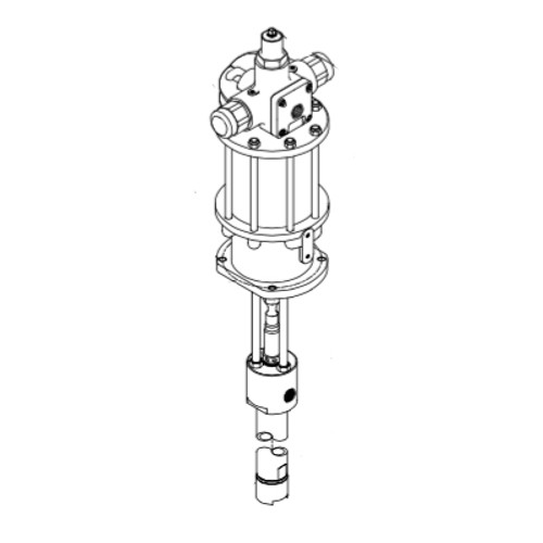 Alemite High-Pressure Pump with 48:1 Pump Ratio - 337080