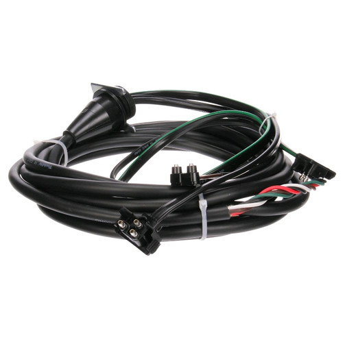 Truck-Lite 50 Series 14 Gauge 3 Plug RH Side 180 in. Marker Clearance and Stop/Turn/Tail Harness with S/T/T, M/C Breakout, Right Angle PL-3/PL-10 and Ring Terminal - 50230