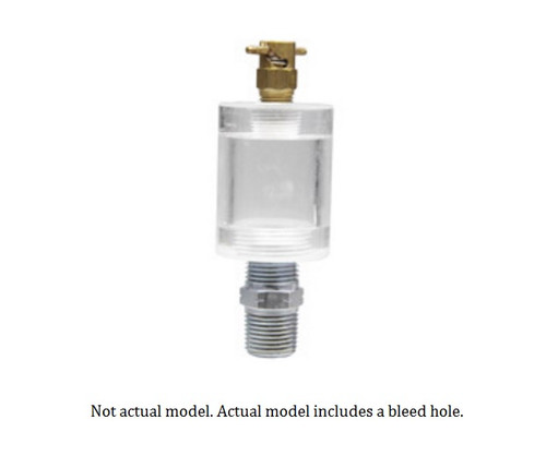 Alemite Sight Assembly with Bleed Hole for High-Volume Bucket Pump 7181-4 - 385662