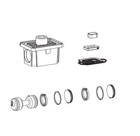 Alemite Air End Kit for Model 8201 - 393793-171