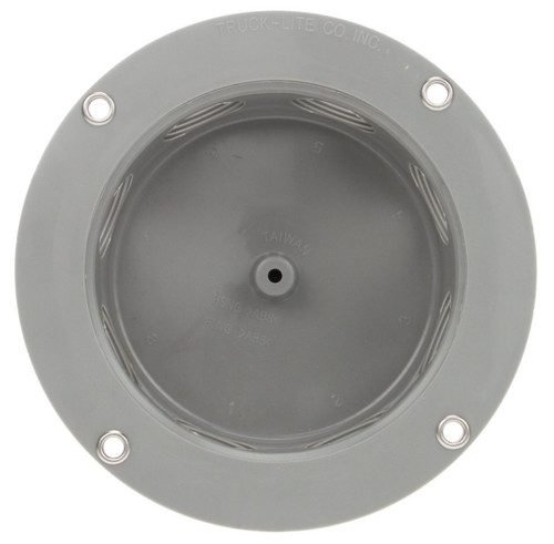 Truck-Lite Super 50 8 Port Grey/Black Plastic Junction Box with Buckplate Mount - 50801