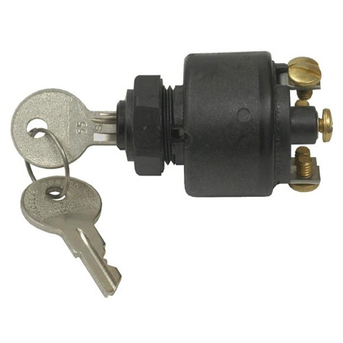 Pollak Marine Starter Switch with Special Push to Choke Feature - 33-105P