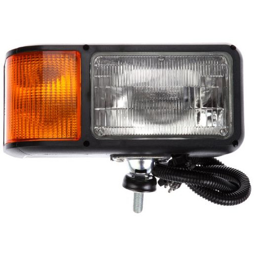 Truck-Lite 4 x 6 in. Clear Rectangular Halogen Right Hand Side Snow Plow Light 12V - 80820