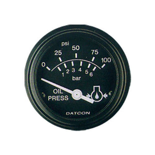 Datcon Oil Pressure Gauge 0-60 psi - 103340