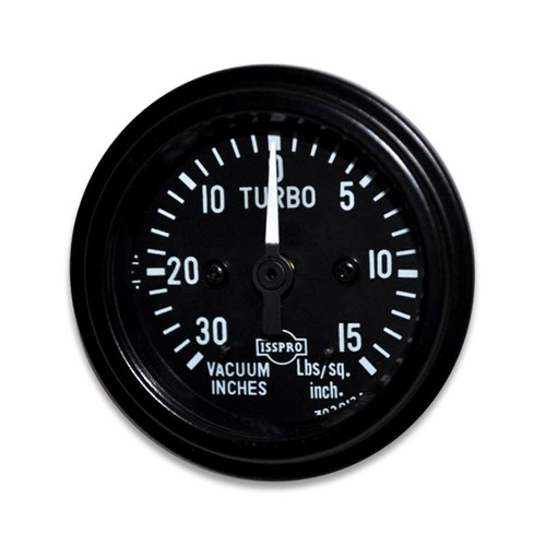 ISSPRO Mechanical Vacuum Turbo Boost Gauge 2-1/16 in. - R8870