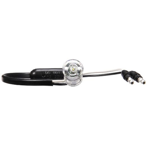 Truck-Lite Super 33 1 Diode Clear Round LED Auxiliary Light 12V - 33260C