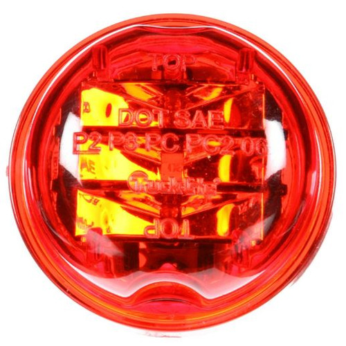 Truck-Lite 30 Series 8 Diode LED Red Round High Profile Marker Clearance Light 12V - 30275R