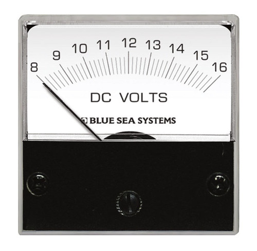 Blue Sea Systems DC Analog Micro Voltmeter 8 to 16V - 8028