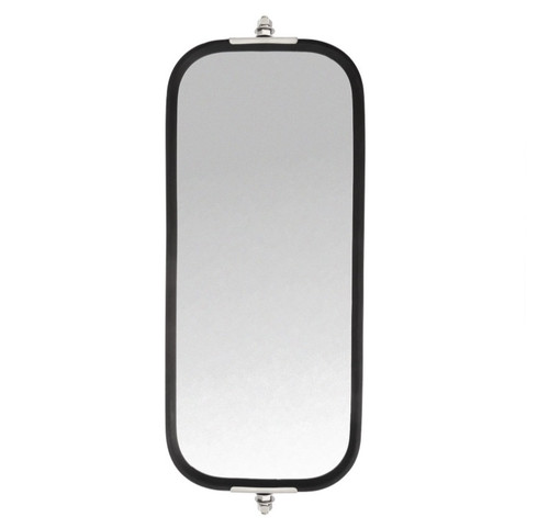 Truck-Lite 7 x 16 in. Pyramid Style Silver Stainless Steel West Coast Heated Mirror - 97866