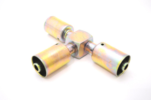 Red Dot 3-Way Beadlock Tee Splicer 8 x 8 x 8 - Steel - 70R2408S / RD-5-12033-0P