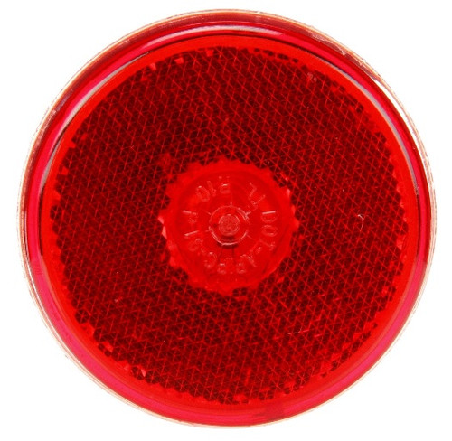 Truck-Lite 10 Series 1 Bulb Red Round Incandescent Marker Clearance Light 12V Reflectorized - Bulk Pkg - 10205R3