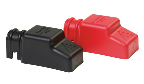 Blue Sea Systems Square Dual Post CableCap Insulator I/O Pair - 4018