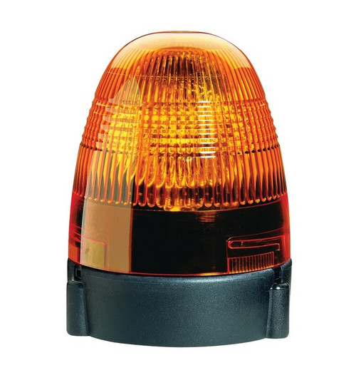 Hella 24V Amber Fixed Rotating Beacon - 007337011