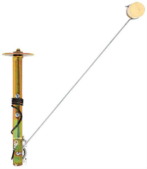 Stewart Warner Thick Film Float Arm Fuel Level Sender 240-33.5 Ohms with 15 1/2 in. -24 in. Tank Depth - 391D-D