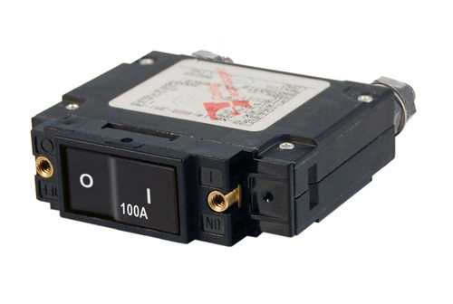 Blue Sea Systems C-Series Flat Rocker Circuit Breaker 100A Single Pole - 7549