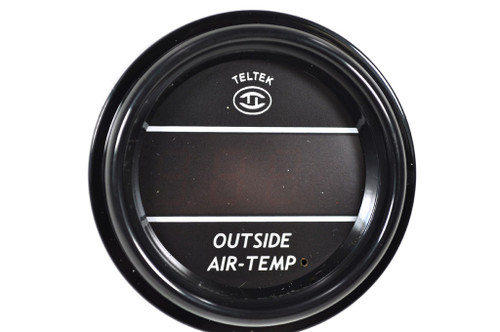 Teltek Outside Temperature Gauge with Red Display - 102