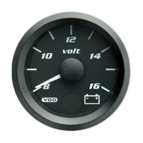 VDO 2-1/16 in. CANcockpit GEN III 8-16V Satellite Voltmeter 12/24V - A2C60000282