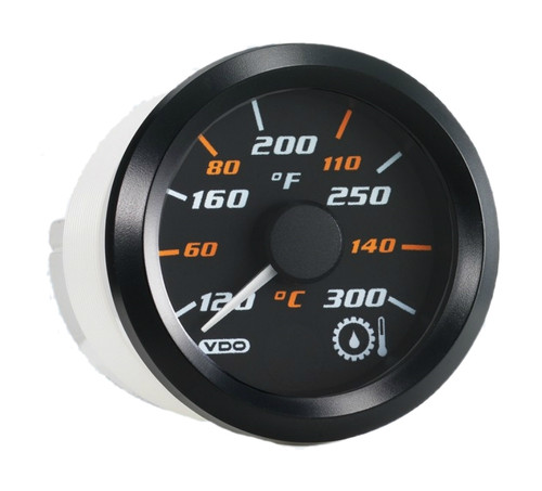 VDO 2-1/16 in. CANcockpit GEN III 300F/150C Satellite Transmission Oil Temperature Gauge 12/24V - A2C60000271