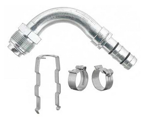 MEI EZ-Clip Male O-Ring 90 Degree Elbow No. 12 Hose Fitting without Port - 4416EZ