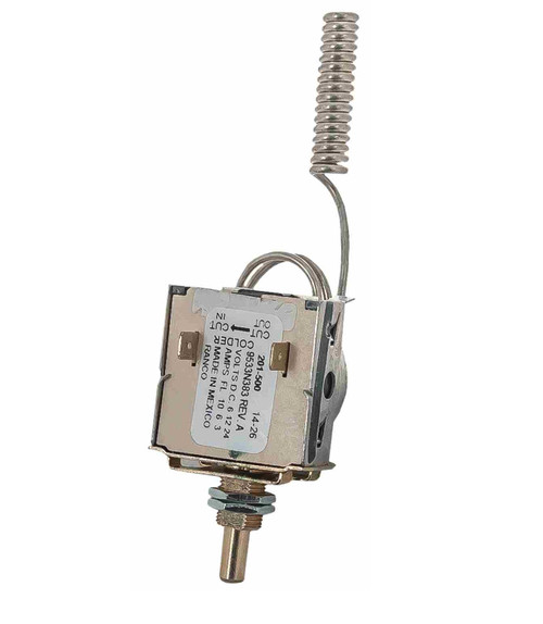 MEI Rotary Ambient Thermostatic Switch 12/24V with 11 in. Capillary Length - Adjustable - 1536