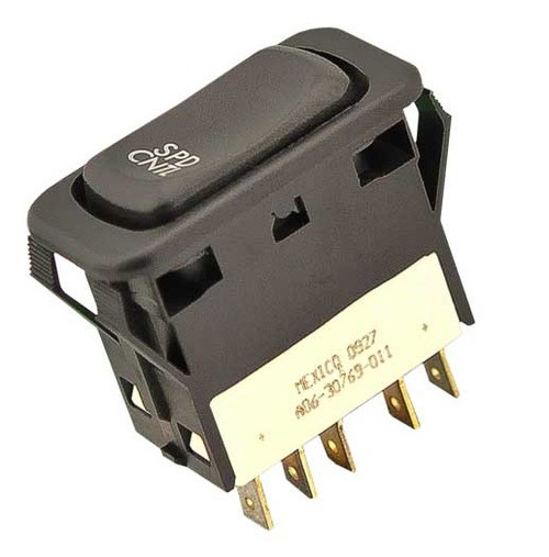 MEI Rocker Switch 12V with 9 Terminals for Freightliner Trucks - 1115