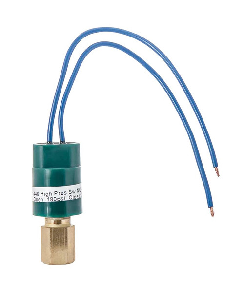 MEI High Pressure Switch with M10 Female Fitting and Harness for Bergstrom Applications - Normally Open - 1446