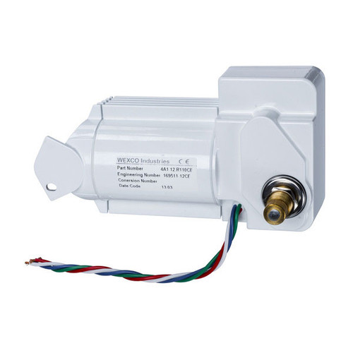 Wexco WWF Marine Sealed Wiper Motor 2.5 in. Shaft 12V White CE Certified - 4A2.12.R110CE