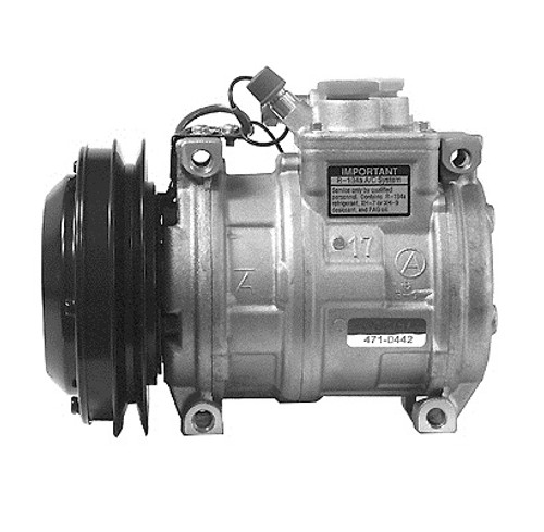 Denso 10PA17C Compressor 12V with 1 Groove - MEI 5833