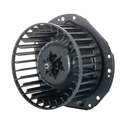 MEI Single Shaft Blower Motor Single Speed 12V with Flange and Wheel for Chevrolet/GMC Models - 3043