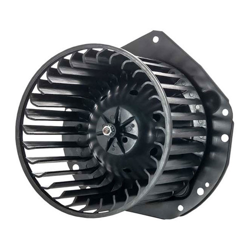 MEI Single Shaft Blower Motor Single Speed 12V with Flange and Wheel for Chevrolet/GMC Models - 3140