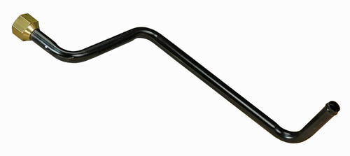 MEI Coolant Tube for Freigthliner 2000 - 2001 with Water Pump to Heater Inlet - 1 inch Female SAE x 3/4 inch OD Tube - 09-3600