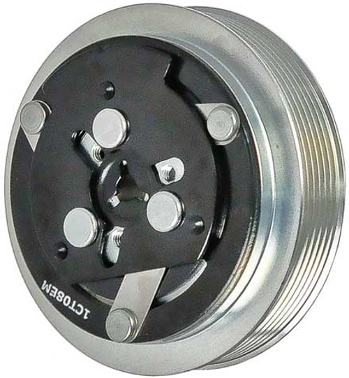 Sanden SD7H15 6 Grooves A/C Clutch 12V with 2 Wires Ford Type - MEI 50406