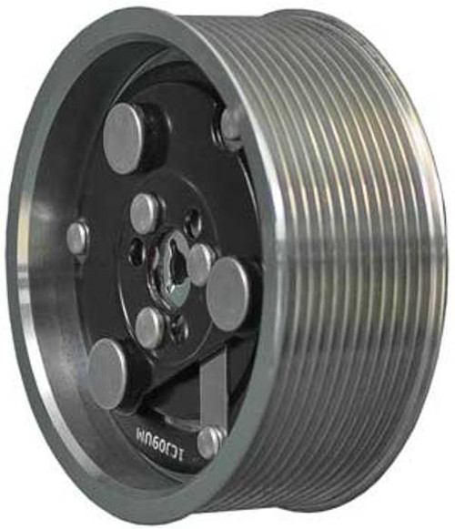 Sanden SD7H15 12 Grooves A/C Clutch 12V with 2 Wire Metripack - Keyed Shaft - MEI 50414