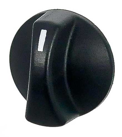 Red Dot Convex Control Knob with Pointer Indicator - Flush Mount - 71R4020 / RD-5-8654-0P