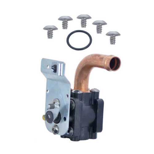 MEI Heater Valve CW Body 5/8 in. Inlet to Core Mount - 2348