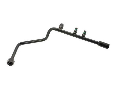 Kenworth/Peterbilt Reduced Diameter PACCAR Discharge Repair Fitting with Two M10 Switch Ports for Goodyear - No. 8 Fitting/Hose Size  - MEI 4252SR