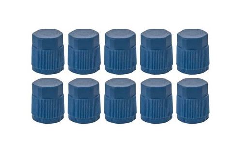 MEI Blue Low Side Service Port Cap 13 mm. - R134a - Box of 10 - 5574