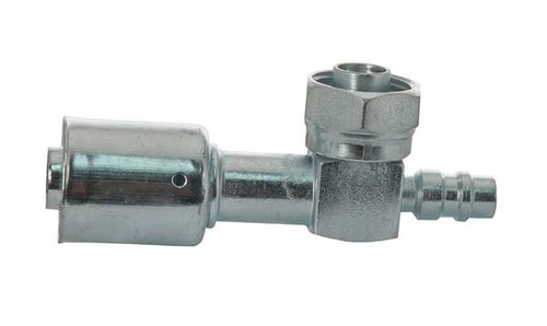 MEI Tube O-Ring Compressor Service Fitting Valve - No. 12 Beadlock Suction with 13 mm. Port - 5434