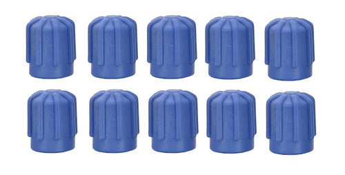 MEI Blue Low Side Service Port Cap 13 mm. - R134a - Box of 10 - 5587
