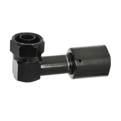 MEI 90 Deg Short Drop Service Valve Hose End No. 14 No Port - 5525SR