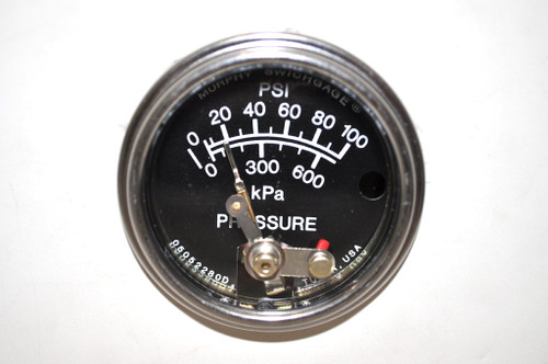 Murphy 0-100 PSI Mechanical Pressure Swichgage 2 in. with FS Contact - Plated Steel - 20P-F-100