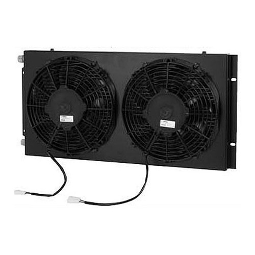 Red Dot A/C Power Condenser w/ Dual Fan 12V 25-in. - 77R1512 / RD-4-7083-0P