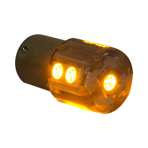 Heavy Duty Lighting 90 Series Style 9 LED Two Function Amber Replacement Bulb - HD90009SMDY