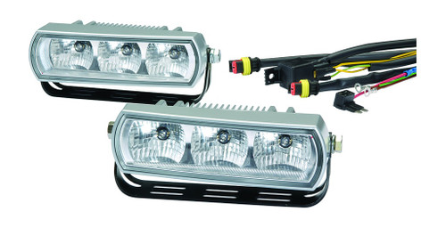 Hella 3 LED Daytime Running Light Kit 9-33V - 009496801