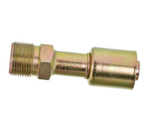 Red Dot Straight Male Insert O-Ring Refrigerant Steel Fitting No. 12 x Hose No. 12 - 70R4502S / RD-5-12286-0P