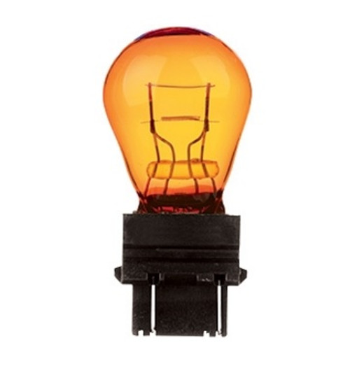 Hella S8 Natural Amber Miniature Bulb 12V 29/8W W2.5x16q Base - Bulk Pkg - 3457NA