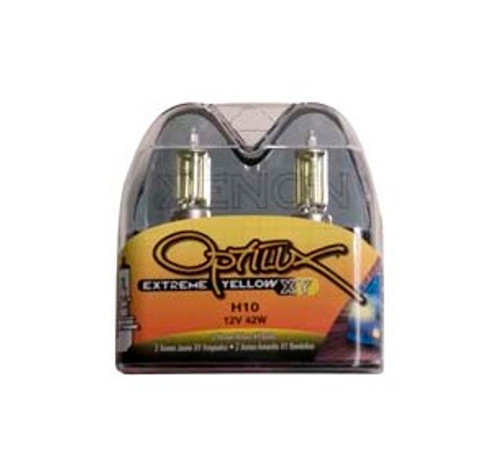 Hella T4 Optilux Extreme Xenon Yellow XY Bulb 12V 42W - PY20d Base - Pair - H71071112