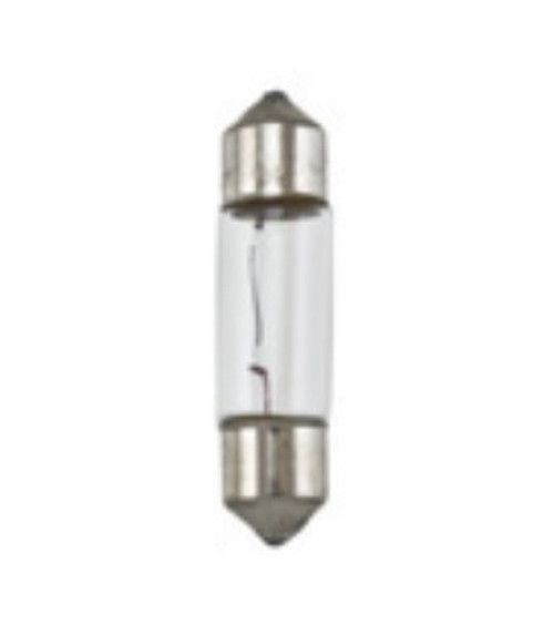 Hella T2.5 8 x 31 mm. Miniature Bulb 12V 10W SV7-8 Base - Bulk Pkg - 6438