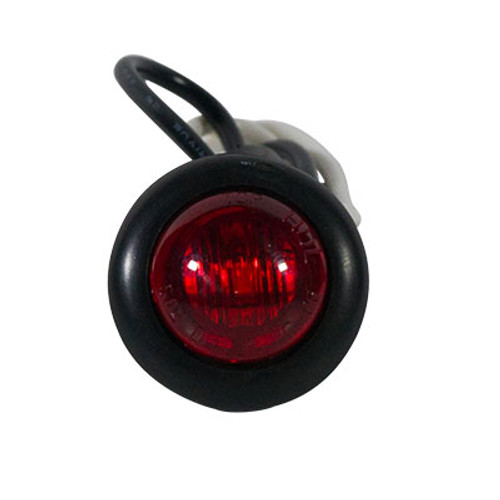 Heavy Duty Lighting Mini Round 2-Wire 3 LED Clearance Marker Light 20mA with Red Lens - HD34003RSMD Heavy Duty Lighting Mini Round 2-Wire 3 LED Clearance Marker Light 20mA with Red Lens - HD34003RSMD