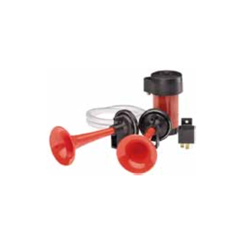 Hella Twin Tone Air Horn Clamshell Display Kit 12V - 003001651
